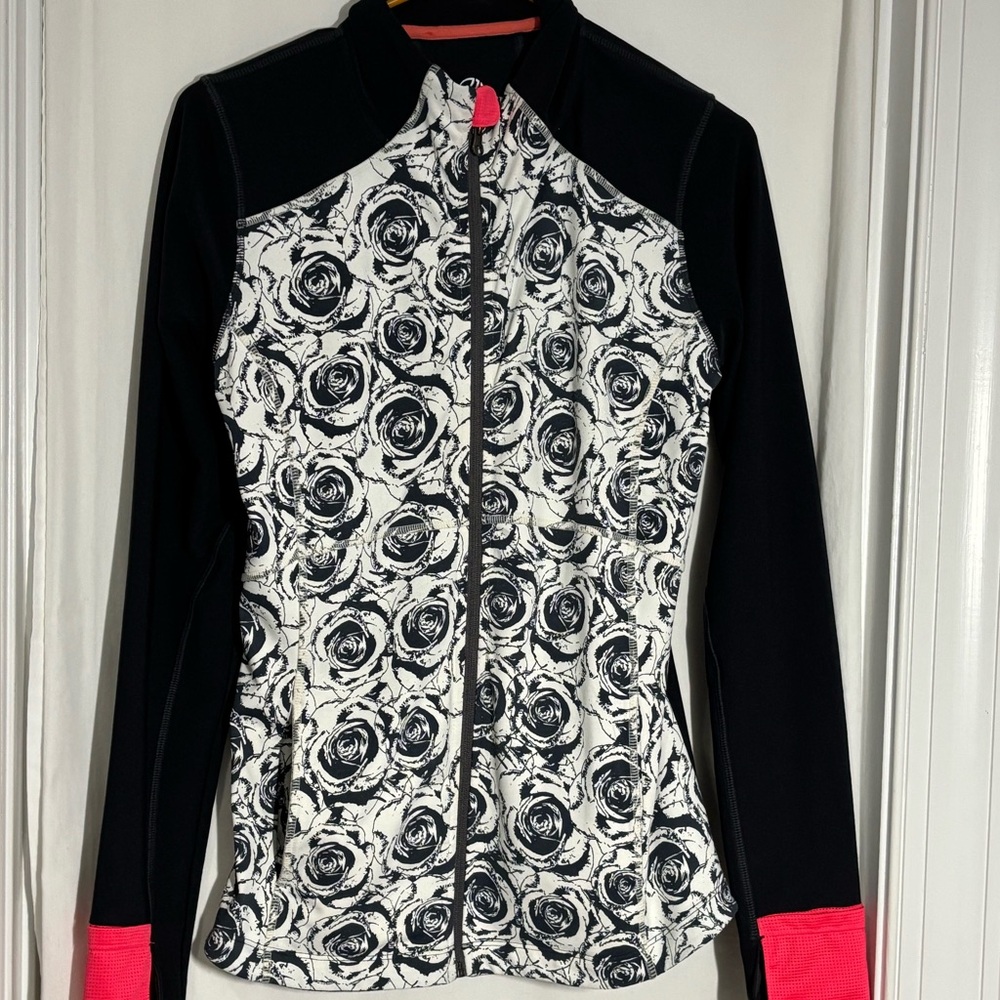 MPG Black and Gray Hoodie with Red Accent